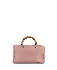 Pre-Owned Gucci Medium Bamboo Shopper Tote Leather