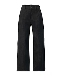 Ivonne Women's High-Waisted Wide-Leg Denim Jeans