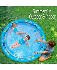 Gnuadz 3 Rings Inflatable Kiddie Pool Swimming Ball Pit