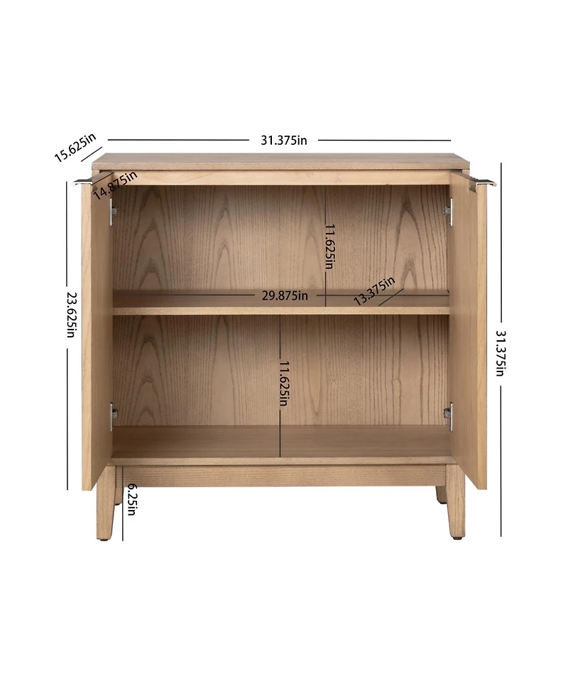 Streamdale Furniture 2 Door Storage Cabinet