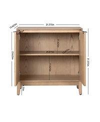 Streamdale Furniture 2 Door Storage Cabinet