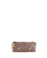Pre-Owned Fendi Small Zip Around Travel Bag Zucca Coated Canvas