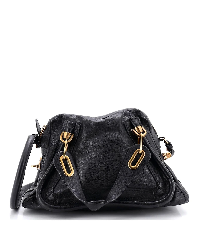 Pre-Owned Chloe Medium Paraty Handbag Quilted Leather
