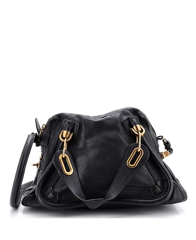 Pre-Owned Chloe Medium Paraty Handbag Quilted Leather