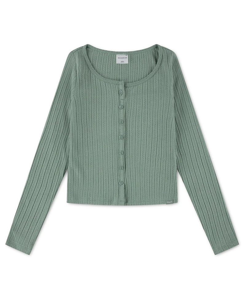 abercrombie kids Girls' 7-16 Long-Sleeve Top