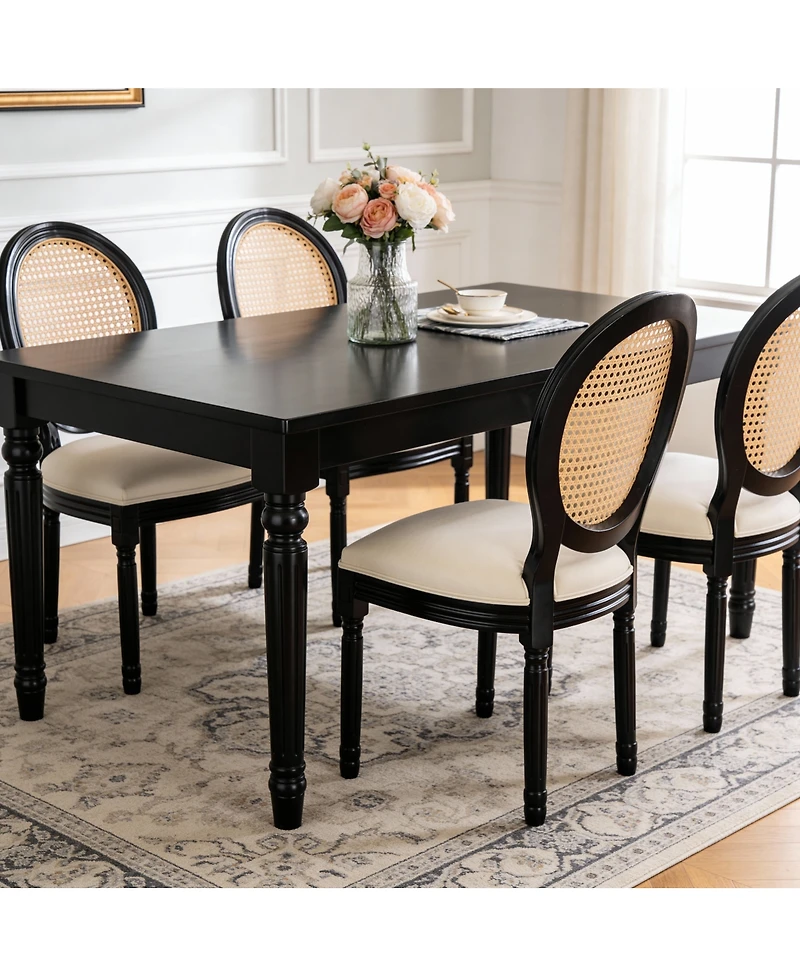 Streamdale Furniture French Country Upholstered Dining Chairs (Set of 2)