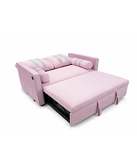 Streamdale Furniture 2-Seater Pull-Out Sofa Bed with Usb and Storage