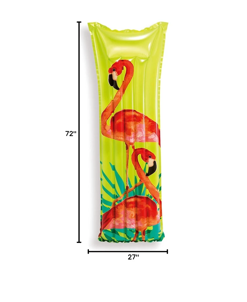 Gnuadz 3PC Inflatable Floating Fashion Mat Vinyl 2 Chambers 220lb