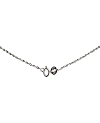 Macy's Cultured Tahitian Pearl (8mm) & Diamond (1/8 ct. t.w.) Pendant Necklace in 14k White Gold