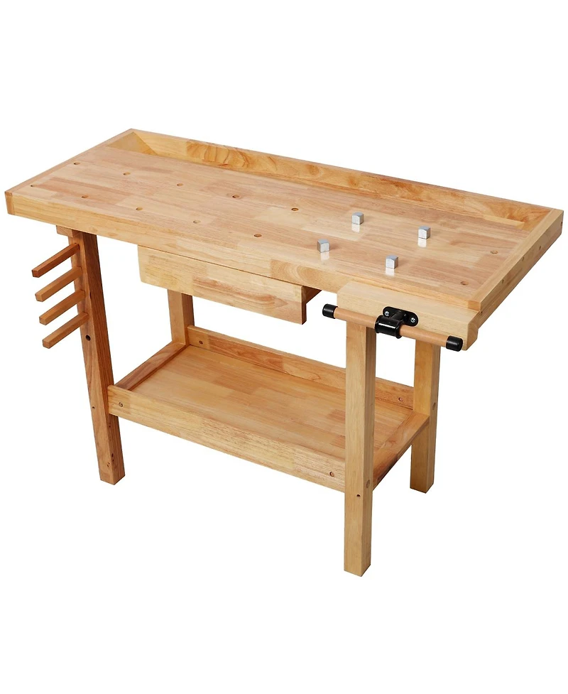 Streamdale Furniture 48 inches Wood Workbench, Heavy Duty, 330-Pound Capacity