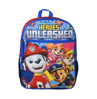 Paw Patrol Kids School Backpack 16" Heroes Unleashed