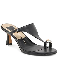 Dolce Vita Women's Derrel Embellished Toe Thong Dress Sandals