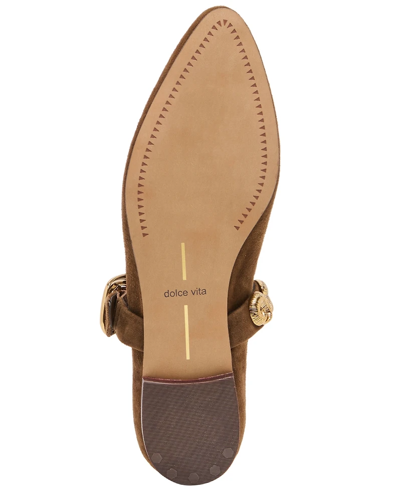 Dolce Vita Women's Loree Embellished Mary Jane Flats