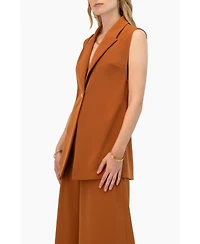 Ivonne Women's Single-Button Tailored Vest