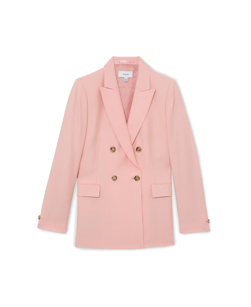 Reiss Women's Double-Breasted Peak-Lapel Suit Blazer