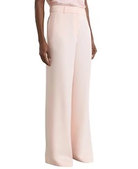 Reiss Womens One Shoulder Scarf Bustier Top Womens Wide Leg Tailored Trousers
