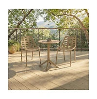 Augusta Home Fufa Outdoor Dining Chair (Set of 2)