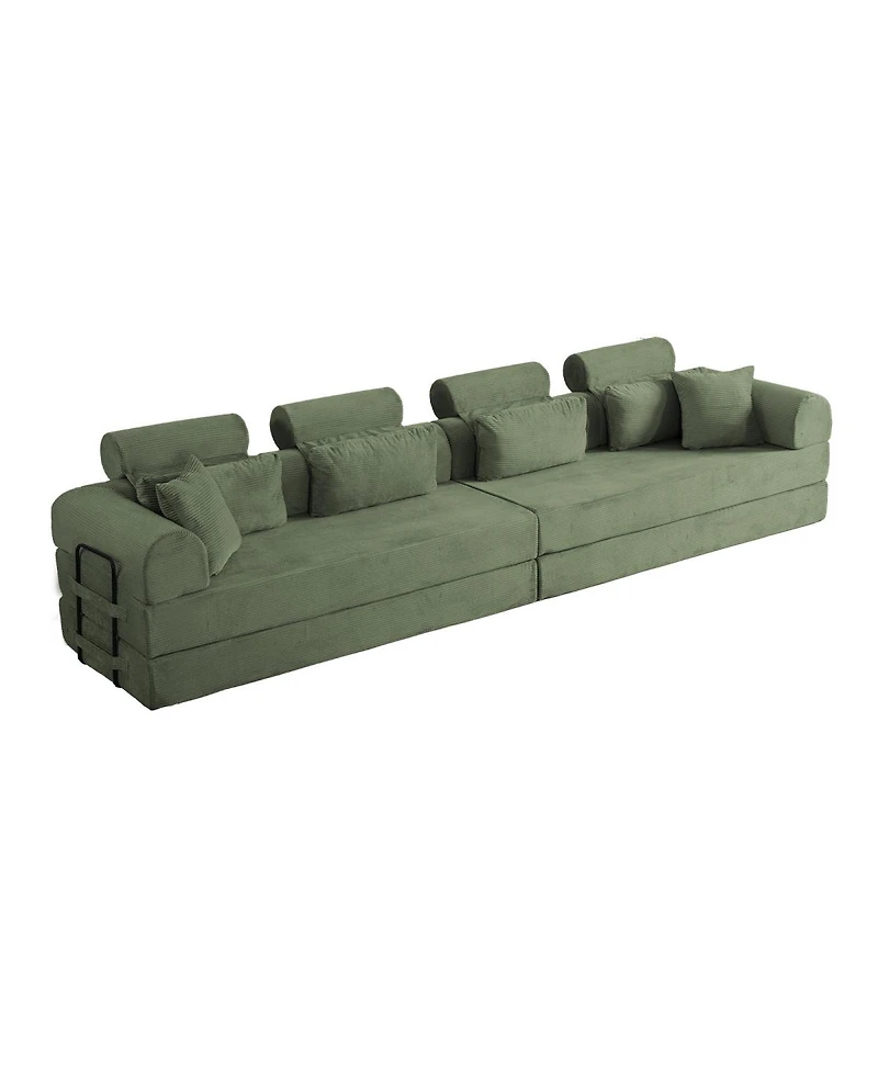 Streamdale Furniture L-Shape Modular Sectional Sofa Bed