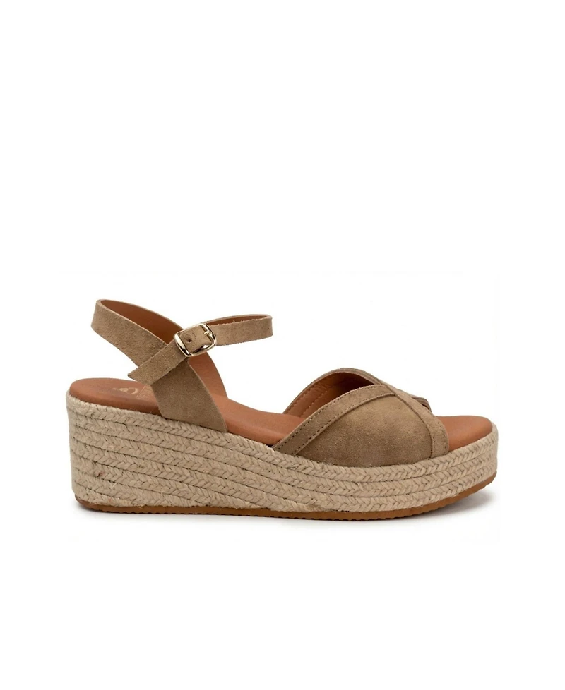 Menina Step Women's Triana Suede Espadrille