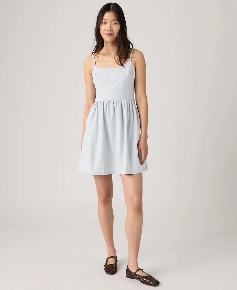 Levi's Women's Jadine Square Neck Denim Mini Dress