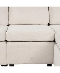 Streamdale Furniture Modern Pull-out Sofa Bed for Living Room