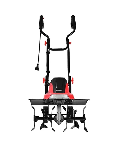 Mecale 17 Inch 10 Amp Corded Electric Tiller and Cultivator with 9-Inch Tilling Depth