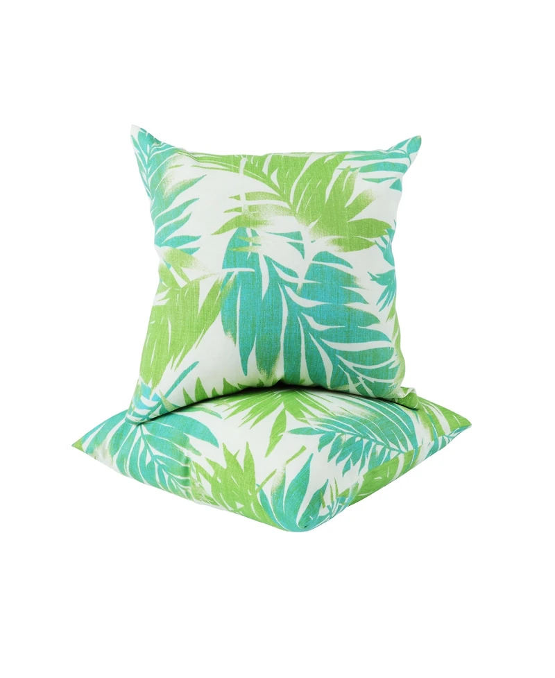 Mondawe 2-Piece Outdoor Pillow Set with Inserts, 18 x