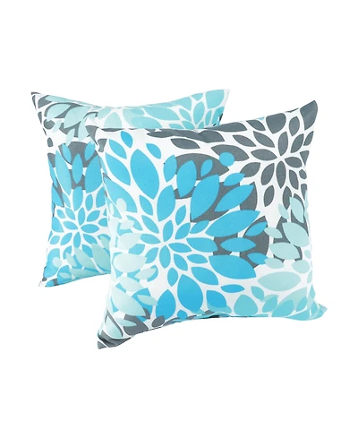 Mondawe 2-Piece Outdoor Pillow Set with Inserts, 18 x