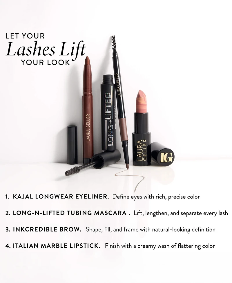 Laura Geller Beauty Long-n-Lifted Tubing Mascara, 0.3 oz.