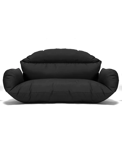 LeisureMod 2-Person Polyester Cushions for Swing Chairs and Hammocks