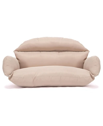 LeisureMod 2-Person Polyester Cushions for Swing Chairs and Hammocks