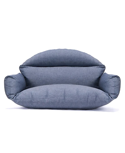 LeisureMod 2-Person Polyester Cushions for Swing Chairs and Hammocks