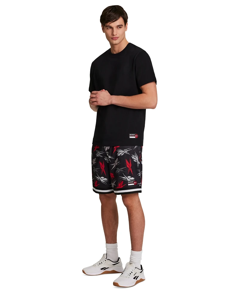 Reebok Men's Basketball Jock Tag Crewneck T-Shirt