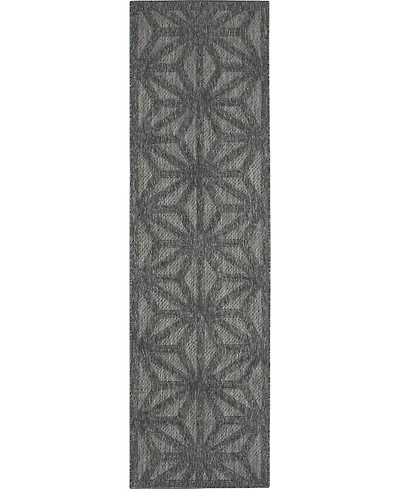 Nourison Home Cozumel CZM01 Onyx 2'2" x 10' Runner Rug