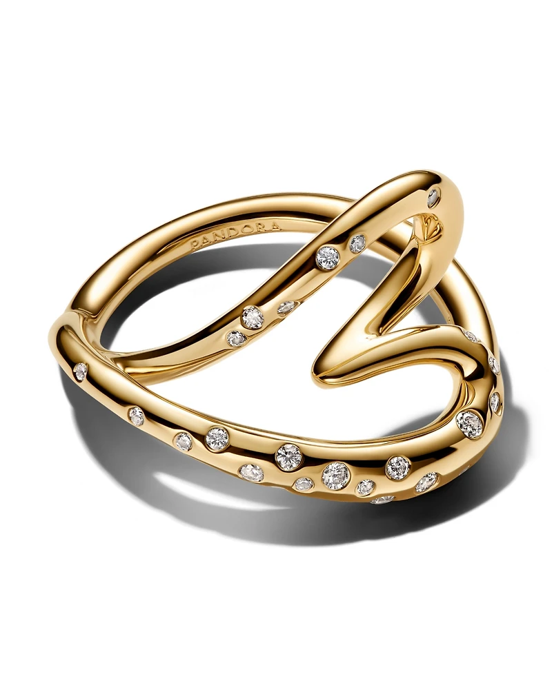 Pandora Stone-Set Heart Ring