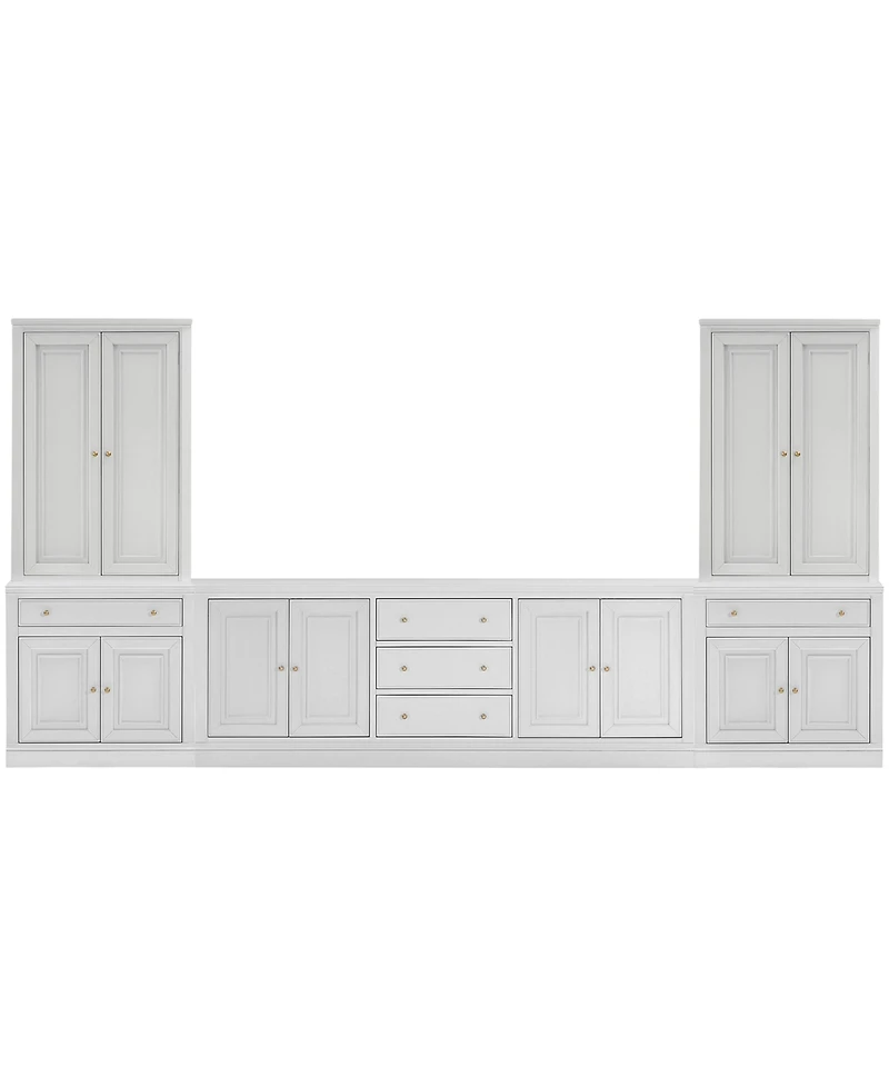 Amren 85" Wood 4-Door Console