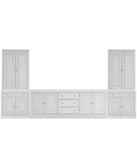 Amren 85" Wood 4-Door Console