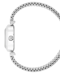 Bcbg Women's Quartz Round Silver Stainless Steel Watch 27mm