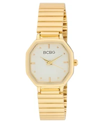 Bcbg Women's Quartz Round Rose Gold Stainless Steel Watch 26mm