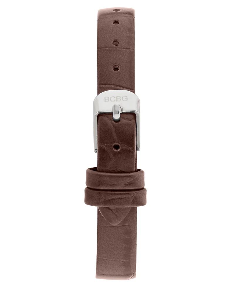 Bcbg Women's Quartz Tonneau Rose Gold Stainless Steel Watch 26mm