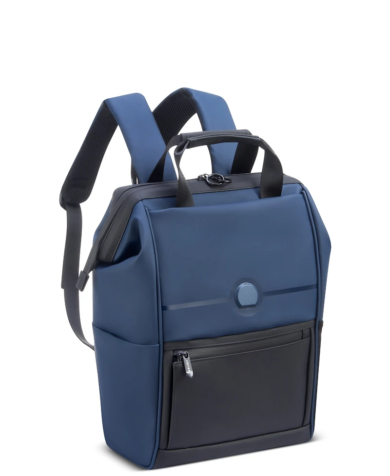 Delsey Paris Turenne Soft Widemouth 15.25" Backpack