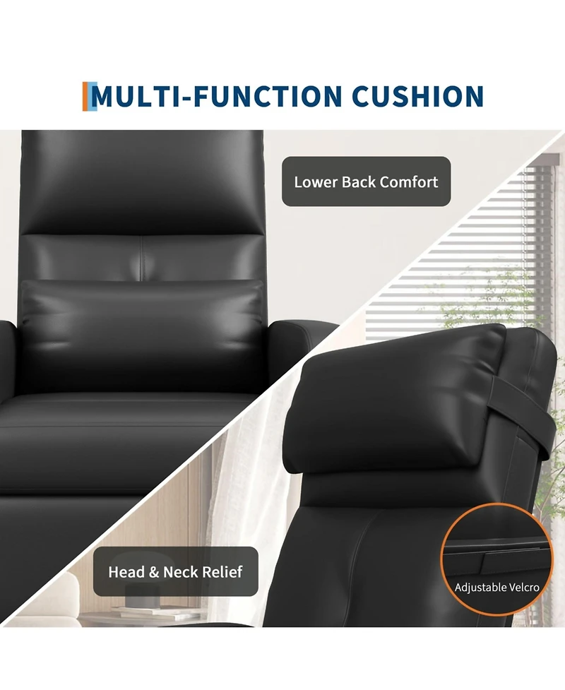 gaomon Electric Sofa Power Recliner Chair with Adjustable Back