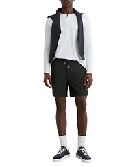 Reiss Men's Textured Drawstring Shorts