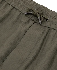 Reiss Men's Ajay Drawstring Seersucker Shorts