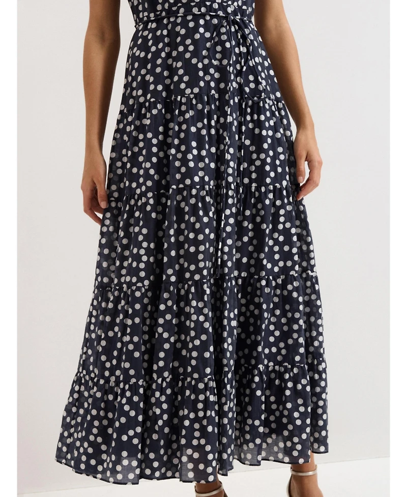 Phase Eight Women's Nita Navy Spot Maxi