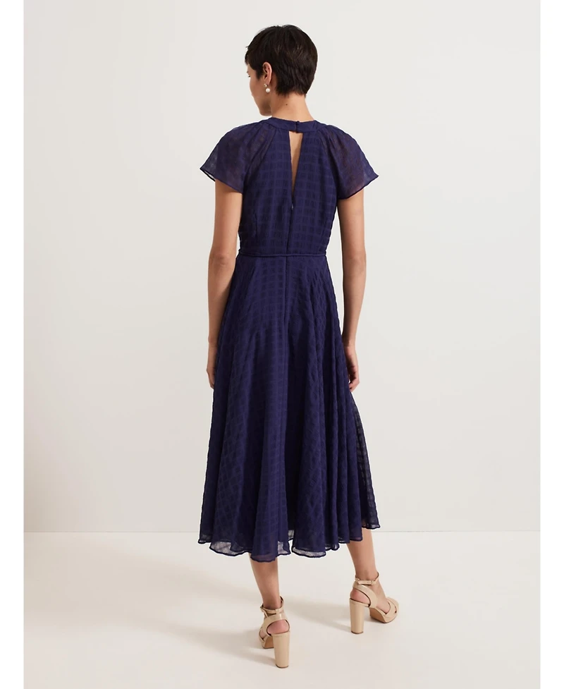 Phase Eight Women's Gwen Pleated Textured Dress