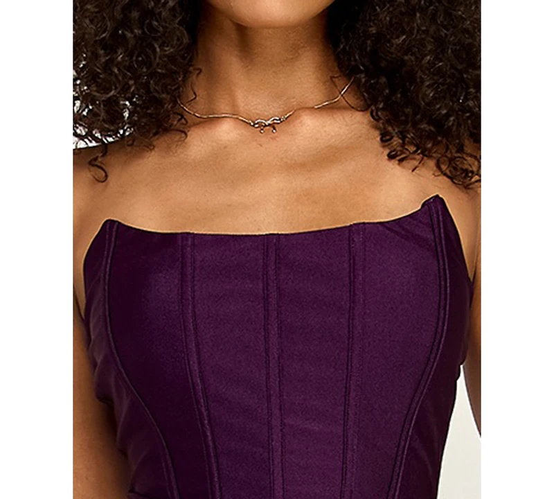 Emerald Sundae Women's Ruched Corset Gown
