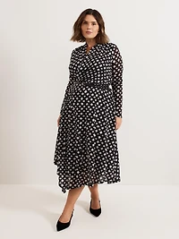 Phase Eight Women's Caitlin Asymmetric Wrap Midi Dress