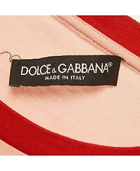 Pre-Owned Dolce & Gabbana Women's Printed Jersey Crewneck T-Shirt