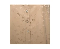 Pre-Owned Stella Mccartney Women's Jacquard Button Front Mandarin Collar Shirt